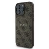 Guess GUHMP16LG4GFRW iPhone 16 Pro6.3 brązowy/brown hardcase 4G Ring Classic Logo MagSafe